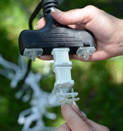 Seasonal Lighting Weatherproof Kit (25 Pack)   Outdoor Extension Cord Gasket And Plugs & Christmas Light Weatherproof Gasket, Gf