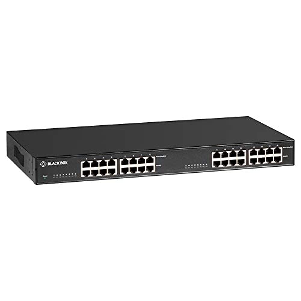 Black Box Poe Gigabit Ethernet Injector   802.3At   120 V Ac, 230 V Ac Input   16 10/100/1000Base T Input Port(S)   16 10/100/10