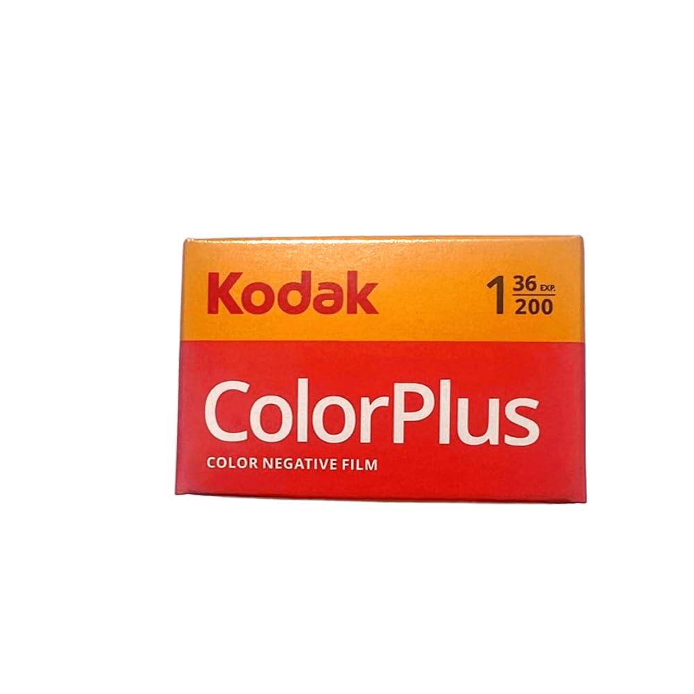 Kodak 6031470 Color Plus 200 135/36 Film, Black/White-Negative Film