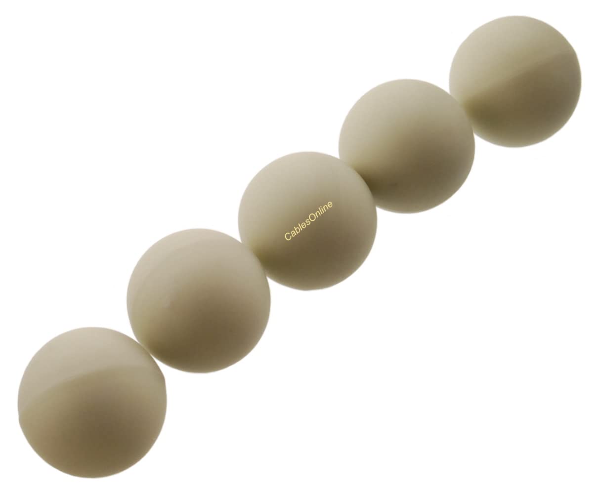 Cablesonline, 5 Pack Replacement Mouse Ball, 21.0Mm, (Ms B01 5)