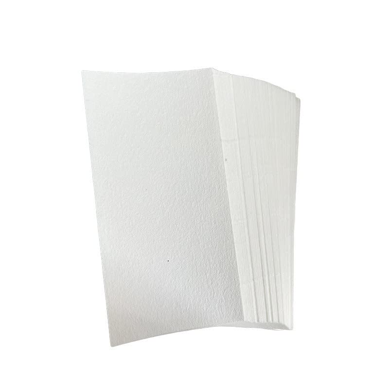 CCeCCe 100 Sheets Saxophone Cleaning Paper Woodwind Mouthpiece Pad Anti-Sticky Button Drying Absorbent Cleaner Papers for Sax Fl