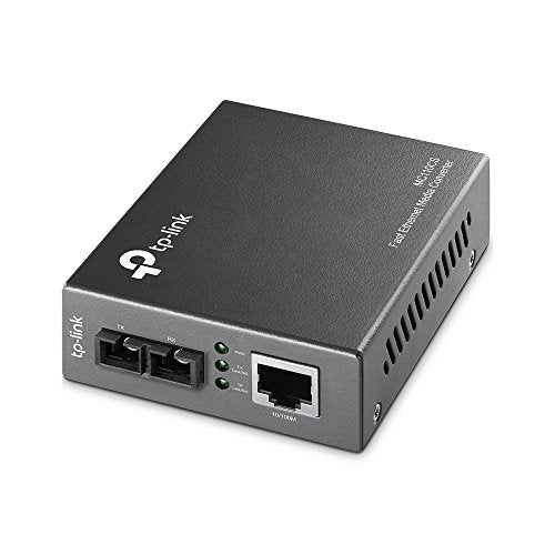 Tp Link Fast Ethernet Sfp To Rj45 Fiber Media Converter | Fiber To Ethernet Converter | 10/100Mbps Rj45 Port To 100Base Fx Singl