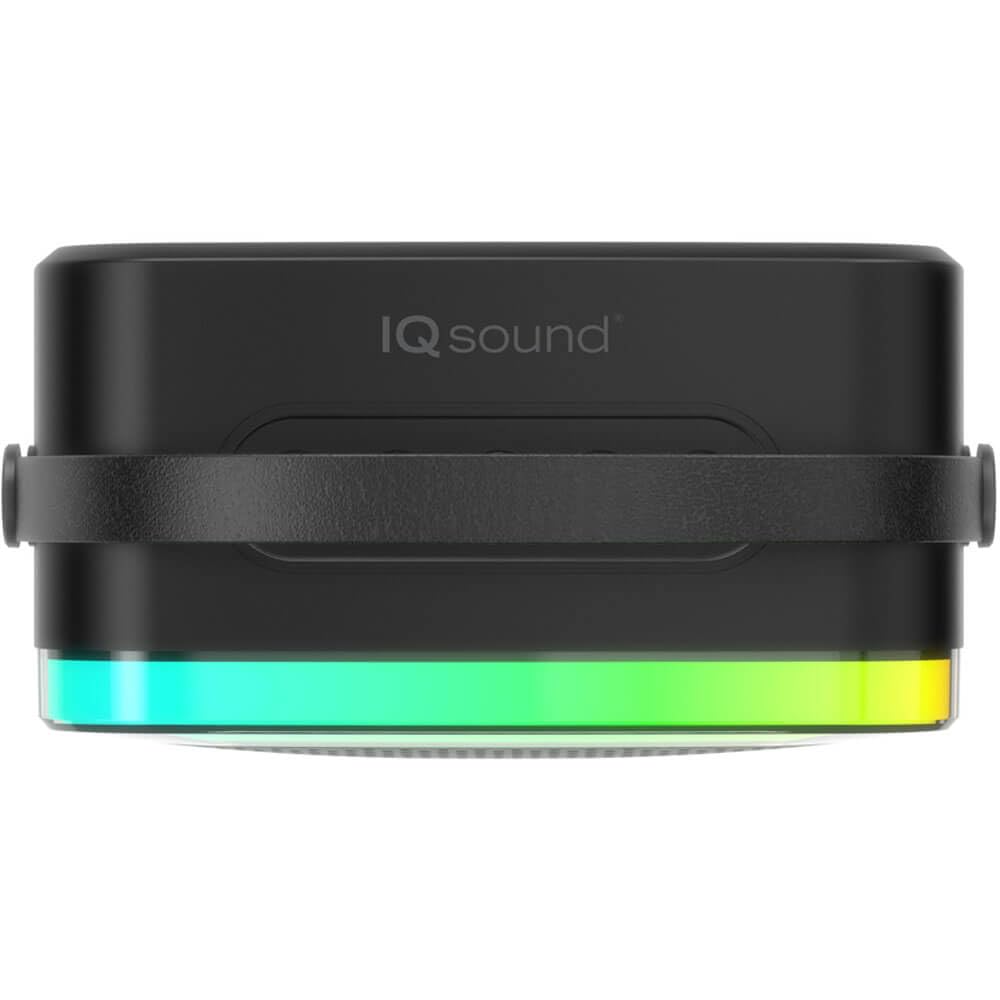 Iq Sound Iq-908K Mini Karaoke Bluetooth Speaker With Wireless Microphone, Rgb Lights Surround, Fun Voice Changing In Rechargeabl