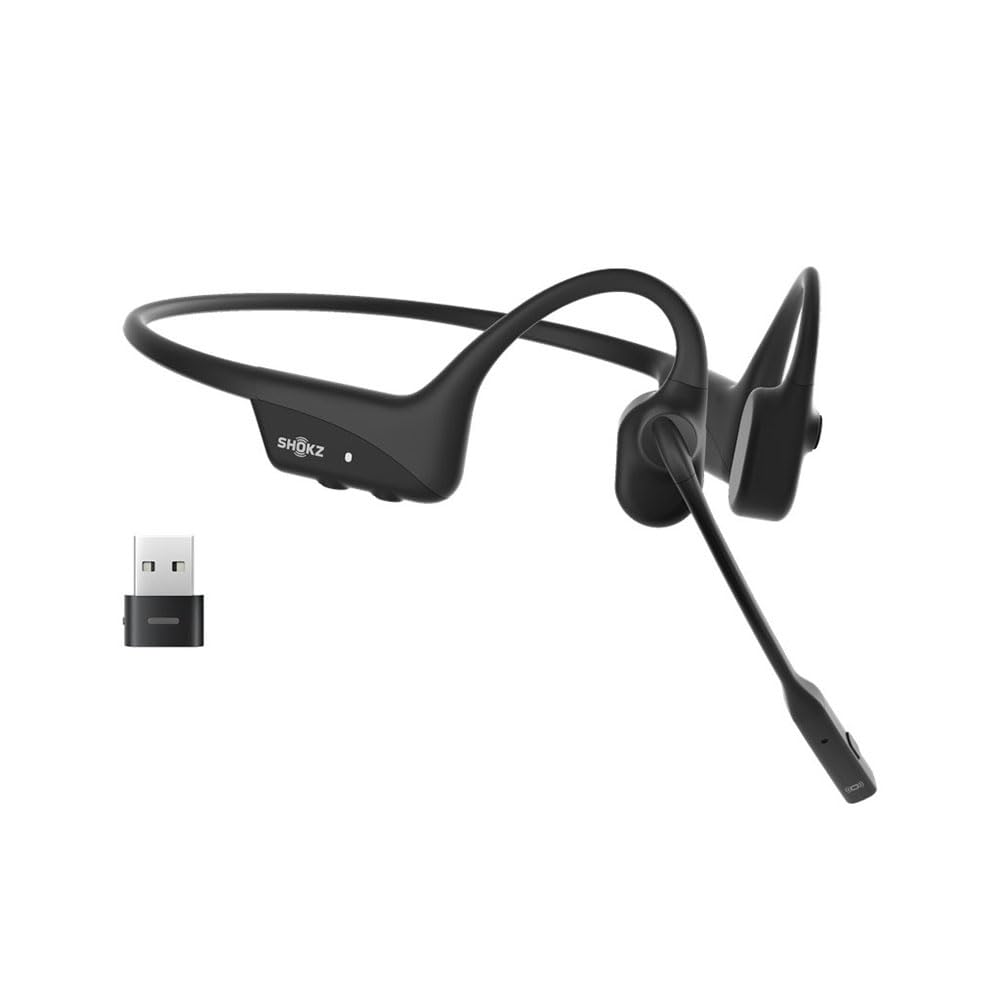 SHOKZ OPENCOMM2 UC Bone Conduction Bluetooth Stereo Headset - Black