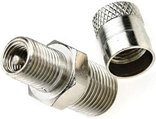 2 Pcs 1/8 Inch Bspt Bsp Schrader Tank Valve 25Mm Wheel Air Compressor 35 Bar 500 Psi