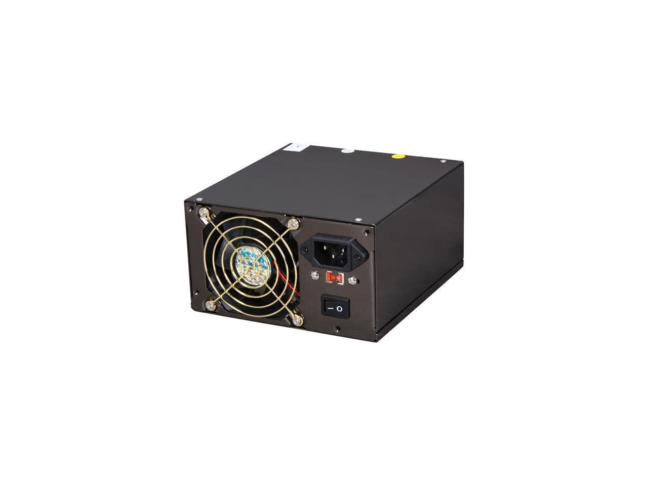Athena PS APP4ATX60FE 600W PS2 88 264 Volts AC 47 63Hz ATX 24Pin Brown Box