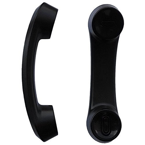 The Voip Lounge Replacement Handset Receiver With Curly Cord Black For Avaya Ip Office 1400 And 1600 Series Phone 1403 1408 1416