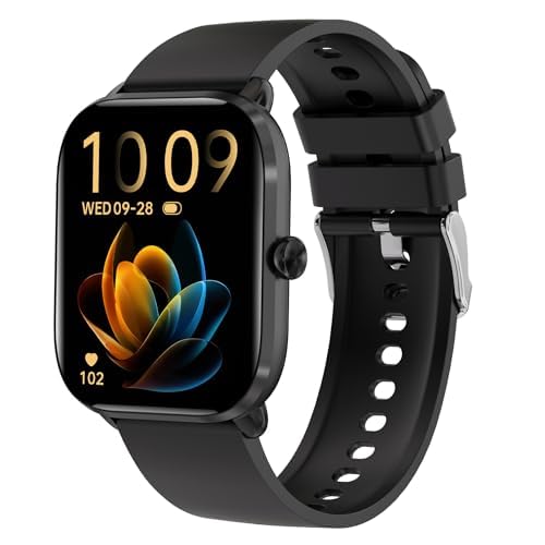 BRIBEJAT Smart Watch for Men Women(Answer/Make Call), HD 1.95 Zinc Alloy Case Smartwatch, Waterproof Fitness Tracker Pedometer