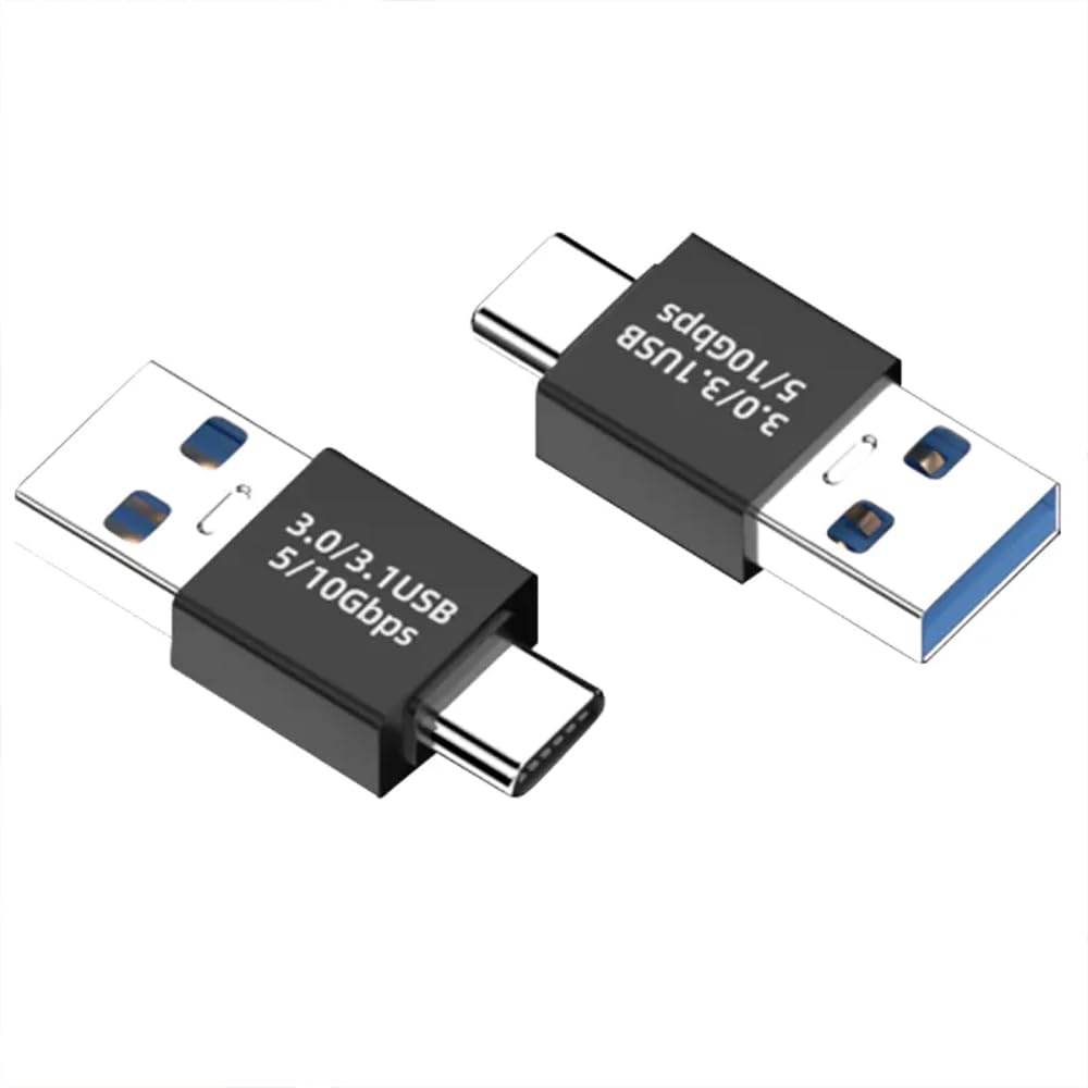 Etzin Usb C A Adapter | Otg Usb C Usb A Male Adapter  Mini Size Lightweight Usb 3.1 Adapter With Aluminum Shell For Mobile Phon