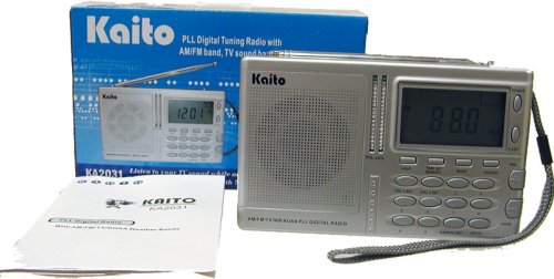 Kaito Ka2031 Am/Fm Noaa Wearther Radio With Alert & Sleep/Wake-Up Timer
