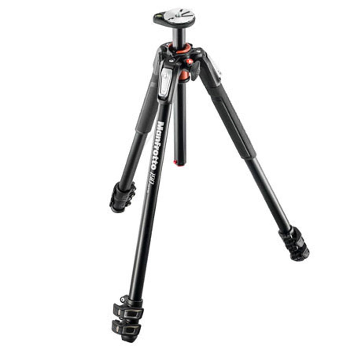 Manfrotto 190Xpro 3 Section Aluminum Camera Tripod With Horizontal Column