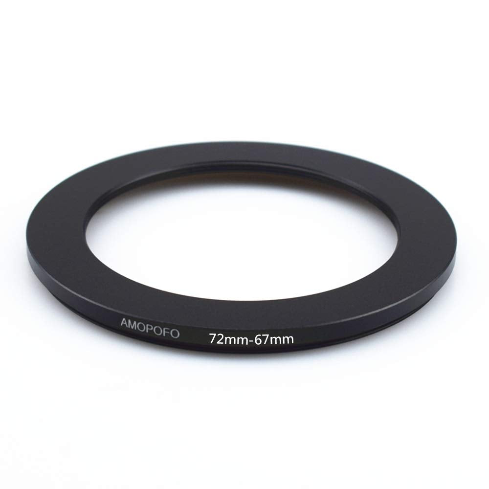 72Mm To 67Mm Camera Filters Ring Compatible All 72Mm Camera Lenses Or 67Mm Uv Cpl Filter Accessory,72 67Mm Camera Step Down Rings
