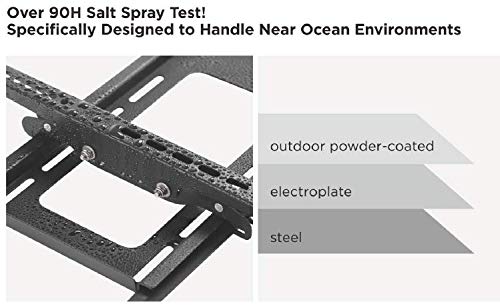 Mount Plus MP LPA36 443W Outdoor Full Motion Swivel Weatherproof Tilt TV Wall Mount for Most 32�~70� TVs Perfect Solution for Outdoor TV (Max VESA 400x400)