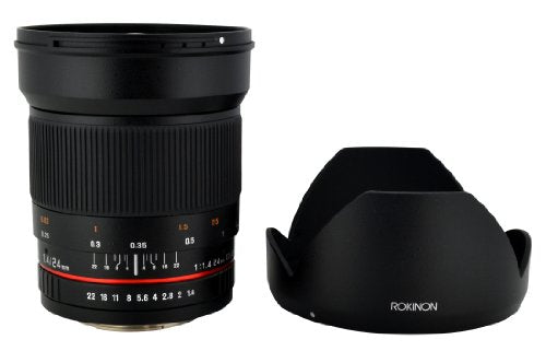 Rokinon Rk24M-Fx 24Mm F1.4 Aspherical Lens For Fujifilm X-Mount Cameras