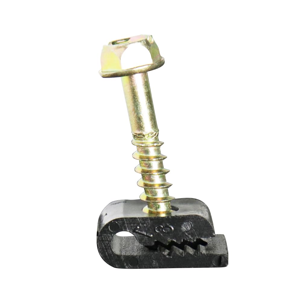 Skywalker Wire Clips, Black, 100 Pack, Securing Wires, Cables Or Other Flexible Materials