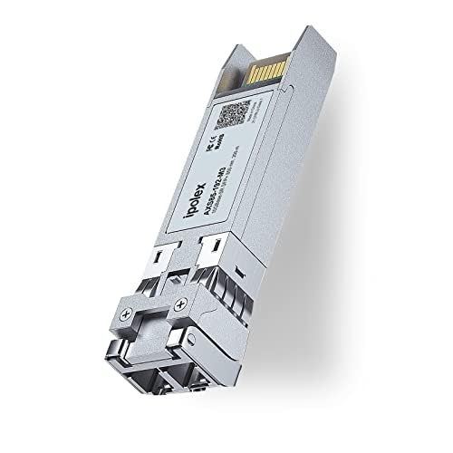 Ipolex 10Gbase Sr Sfp+ Transceiver, 10Gb 850Nm Multimode Lc Sfp Module For Cisco Sfp 10G Sr, Meraki Ma Sfp 10Gb Sr, Unifi Uacc O