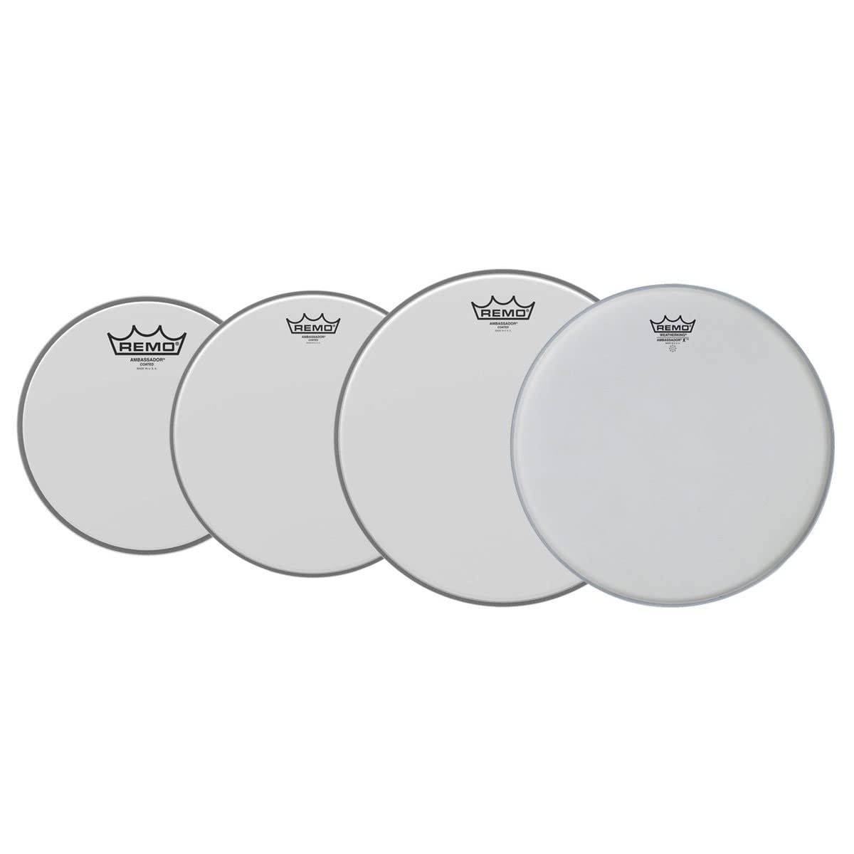 Remo Ambassador Coated Standard Drum Head Pro Pack W/ 14 Snare Head
