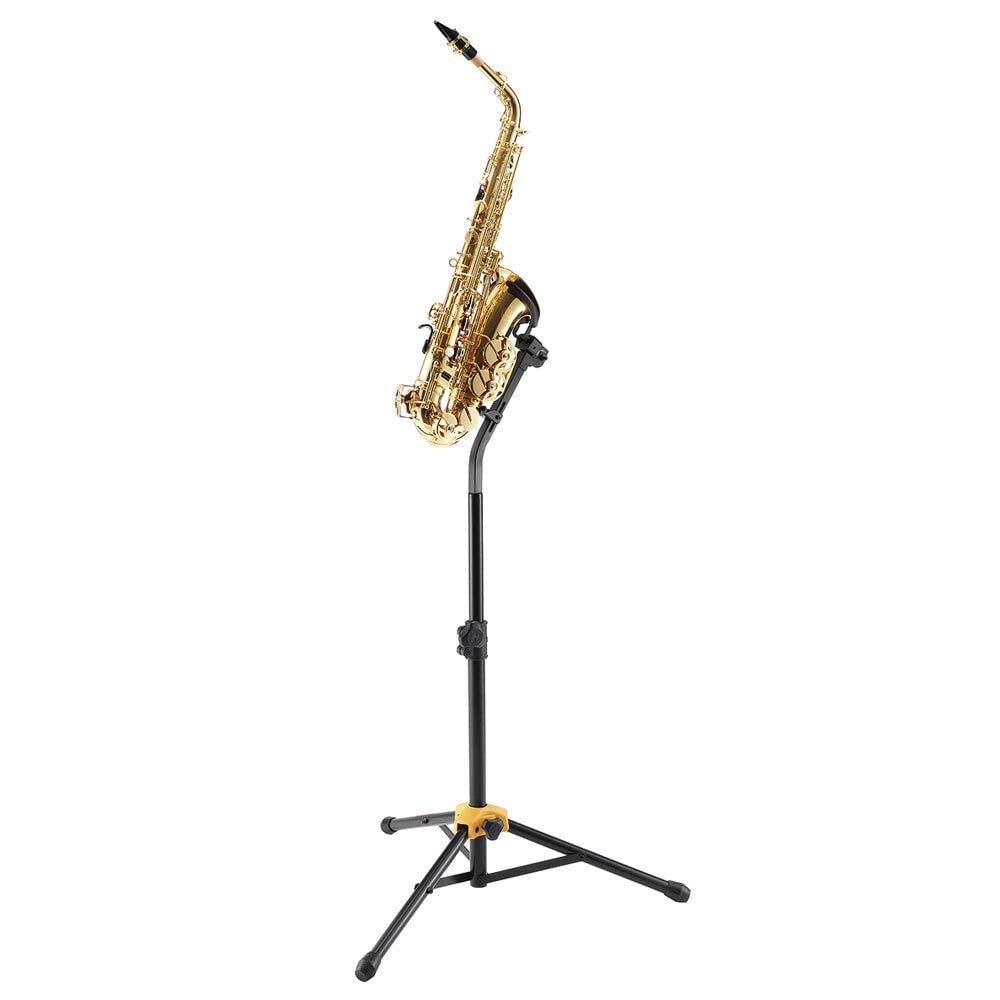 Hercules Stands Ds730B Tall Alto/Tenor Saxophone Stand With Auto Grip System