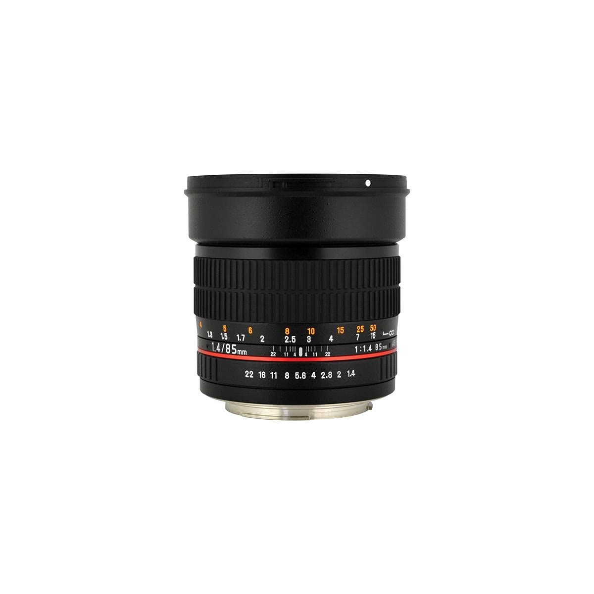 Rokinon 85Mm F1.4 Aspherical Lens For Nikon Ae With Automatic Chip