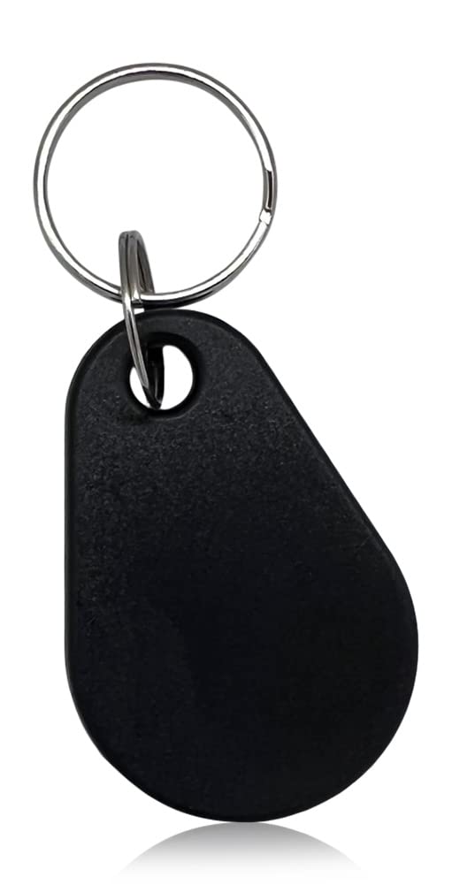 2 Pcs 26 Bit Proximity Key Fobs Black Tear Drop Weigand Prox Keyfobs Compatable With Isoprox 1386 1326 H10301 Format Readers. Wo