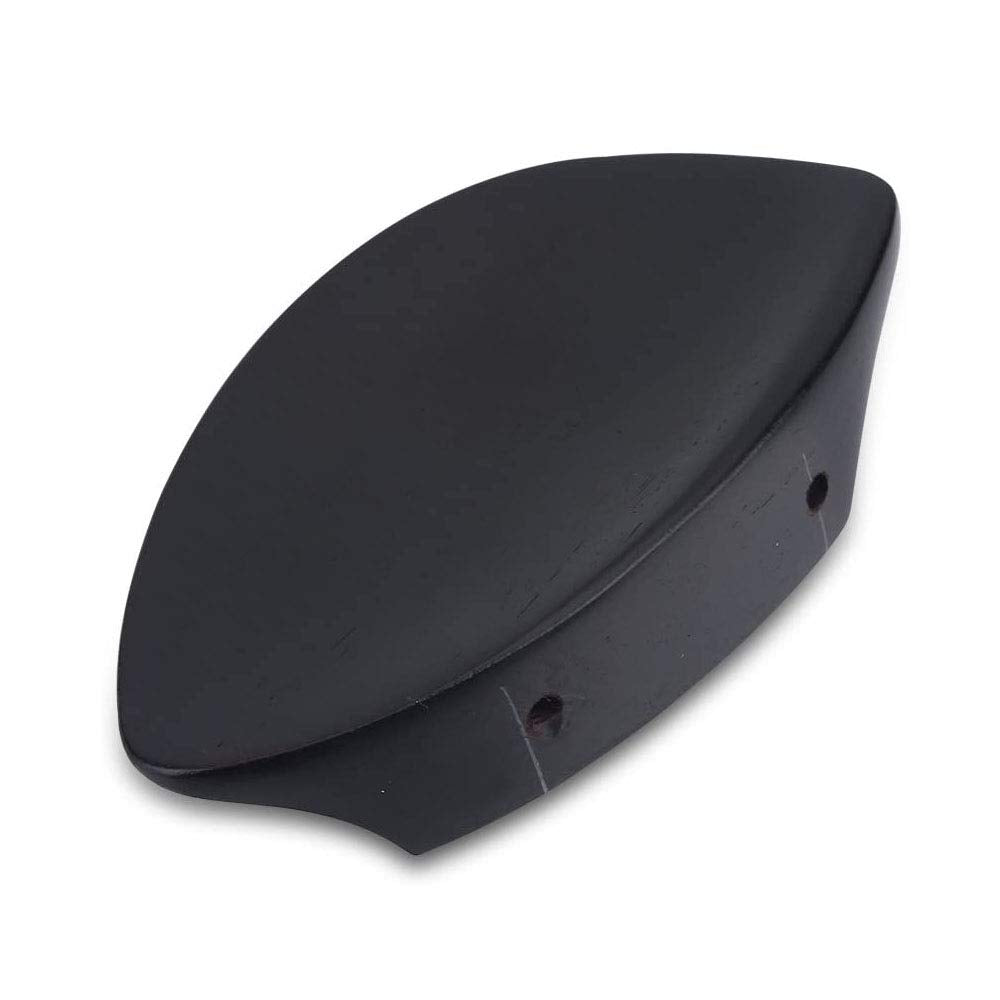 Jiayouy Violin Ebony Chin Rest With Standard Bracket For 3/4 Violin