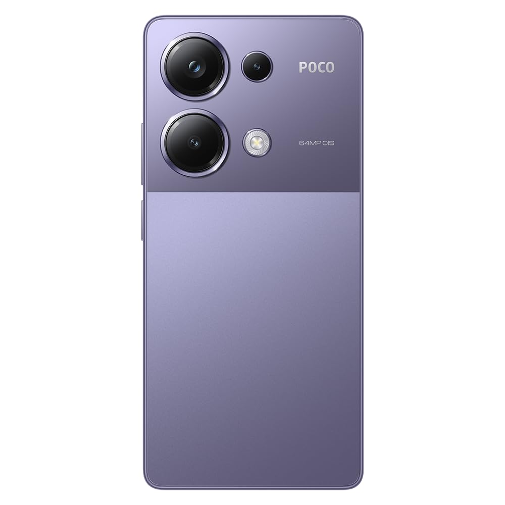 Xiaomi Poco M6 Pro 4G Lte Gsm (For Tmobile Mint Tello Global) (256Gb + 8Gb) 64Mp Triple Camera 6.67 Octa Core Unlocked (Purple Global)