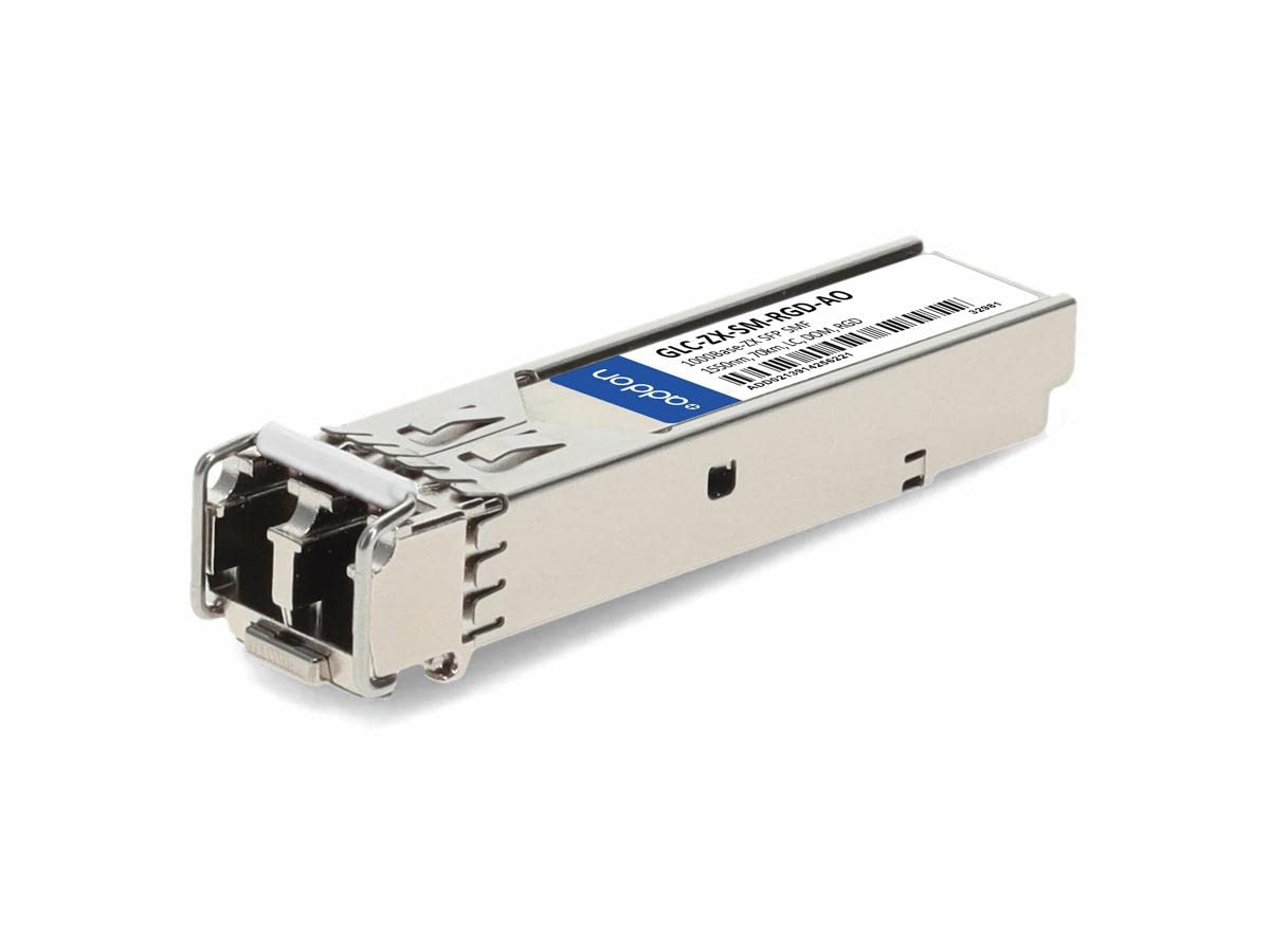 Addon Cisco Glc-Zx-Sm-Rgd Compatible Taa Compliant 1000Base-Zx Sfp+ Transceiver