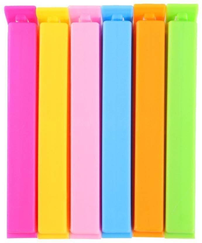KitchenFest Multipurpose Food Snack Plastic Bag Clip Sealer/Manual Vacuum Bag Sealer/Food Pouch Clip/Bag Zipper for Home Kitchen