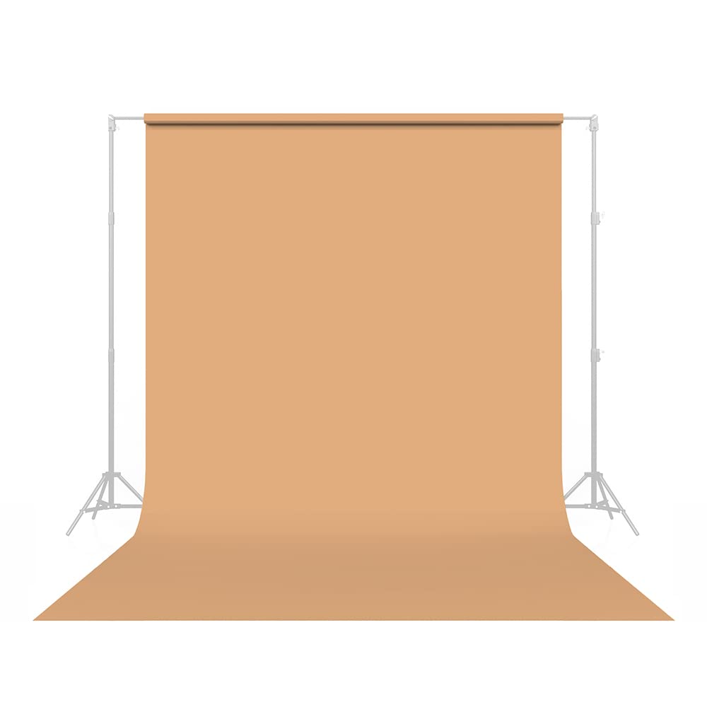 Savage Seamless Paper Photography Backdrop   Color #25 Beige, Size 107 Inches Wide X 36 Feet Long, Backdrop For Youtube Videos, Streaming, Interviews And Portraits   Made In Usa