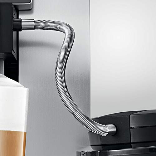 Jura Original Milk Hose With Stainless Steel Coating Hp3 � Pack Of 1 � 24114, Silver