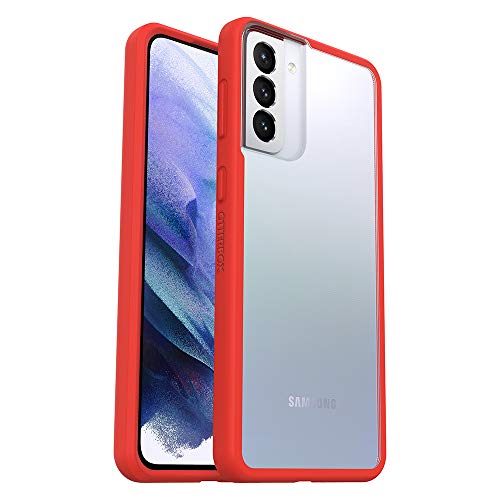 Otterbox Prefix Series Case For Galaxy S21+ 5G (Only   Does Not Fit Non Plus Size Or Ultra)   Power Red (Clear/Cherry Tomato)