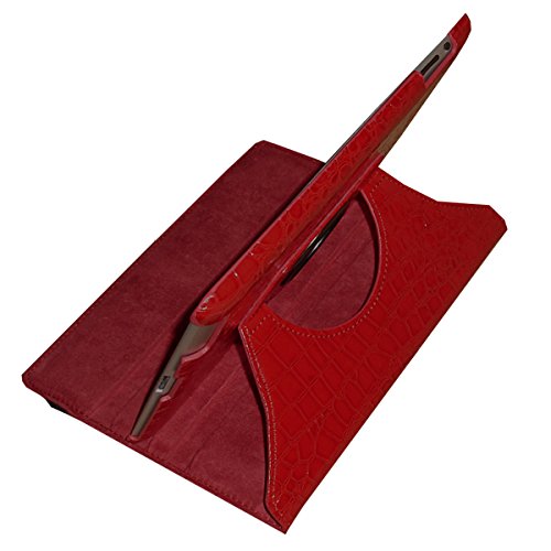 Jytrend Case Compatible With Ipad Pro 9.7 (2016 Released), Rotating Stand Smart Cover For A1673 A1674 A1675 With Magnetic Auto Wake Up/Sleep (Crocodile)