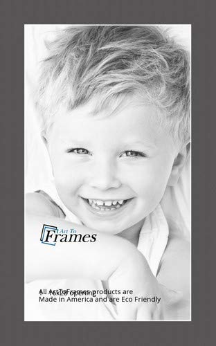 16X28 Cinder / Charcoal Custom Mat For Picture Frame With 12X24 Opening Size (Mat Only, Frame Not Included)