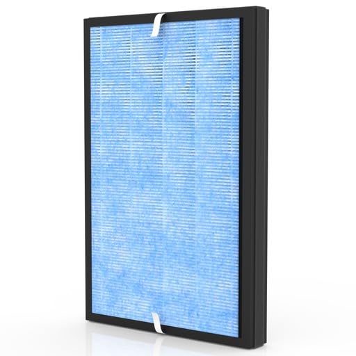 Vegebe Hp8 Replacement True Hepa Filter Compatible With Simpure Hp8 Air Purifier, Sp Hp8 Rf, 1 Pack