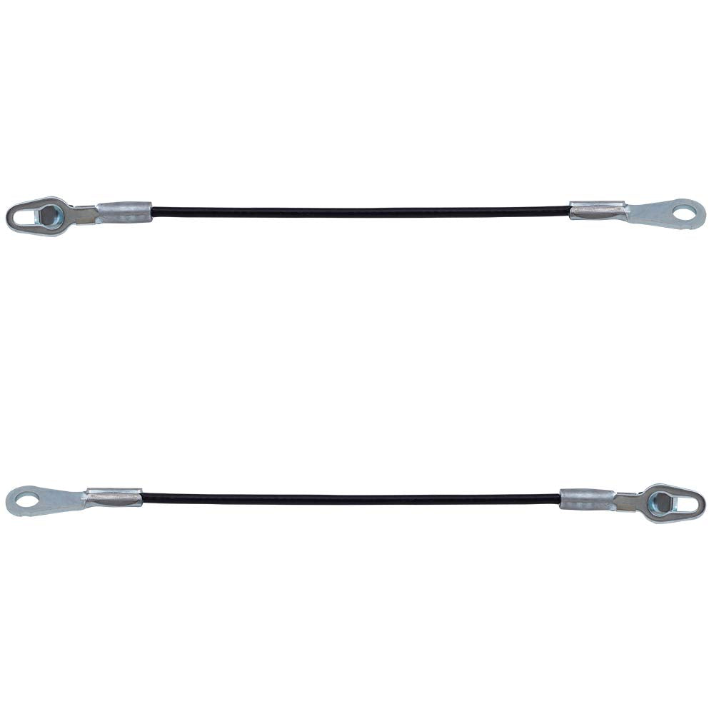 Brock Replacement Driver And Passenger Rear Tailgate Cables Compatible With 07 09 Pickup Truck 15283049 15283050