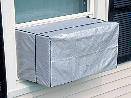 Dependable Industries Vinyl Outside Window Unit Ac Air Conditioner Cover 18'' X 27'' X 16'' With Straps Please Measure Your Unit