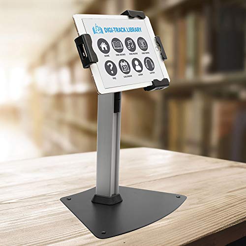 Kantek Tablet Kiosk Stand With Security Locking System, Table Mounted, For 7.9 10.1 Inch Tablets (Ts950)
