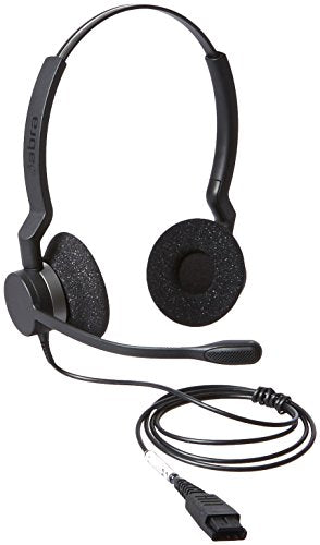 Jabra Biz 2325 Qd Duo Wired Professional Call Center Headset