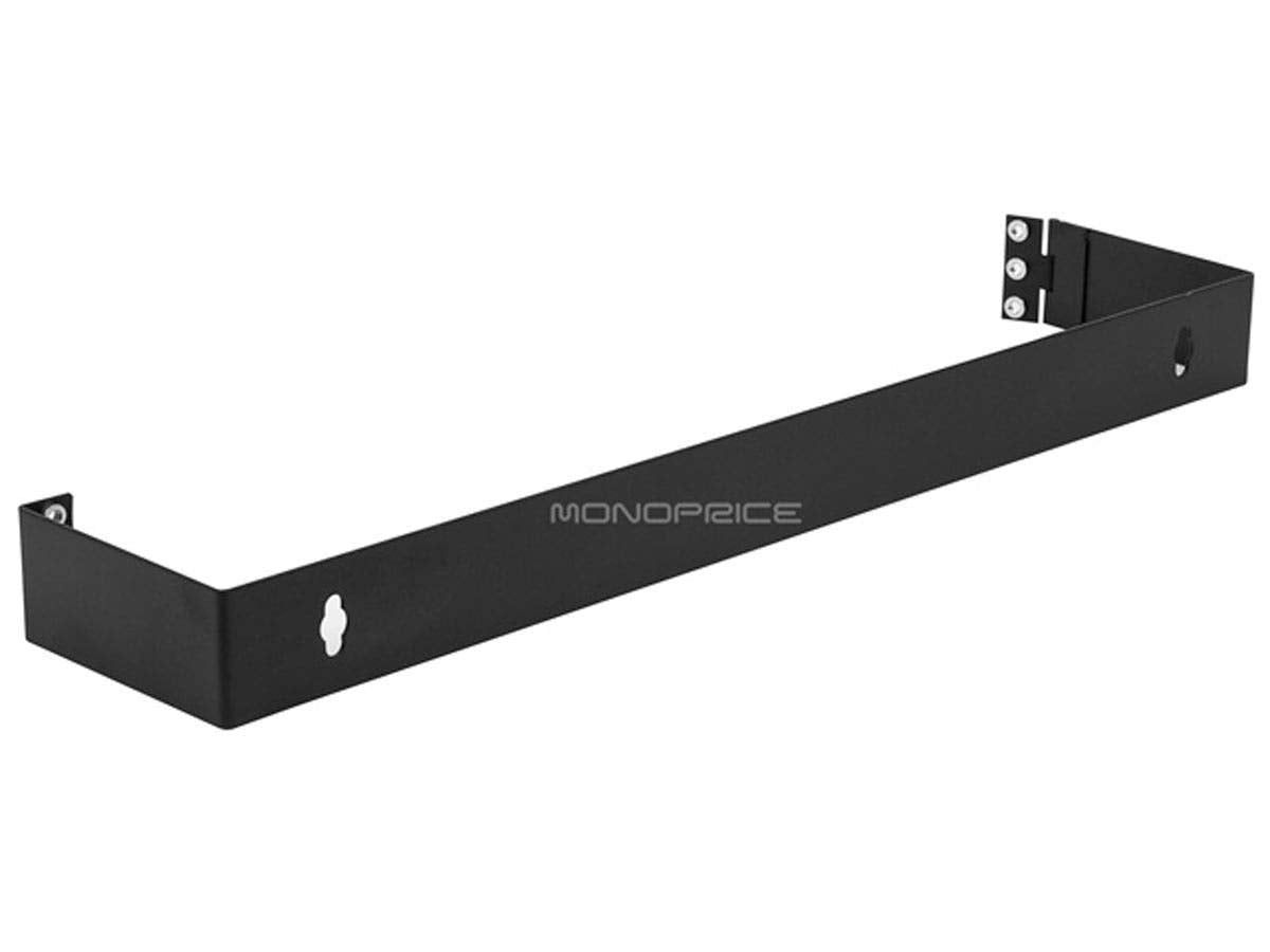 Monoprice 1.75 By 19 By 4 Inch 1U Wall Mount Bracket 108623