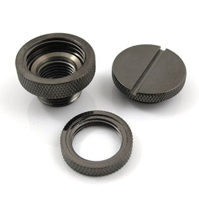Xspc M20 To G1/4 Fillport, Black Chrome