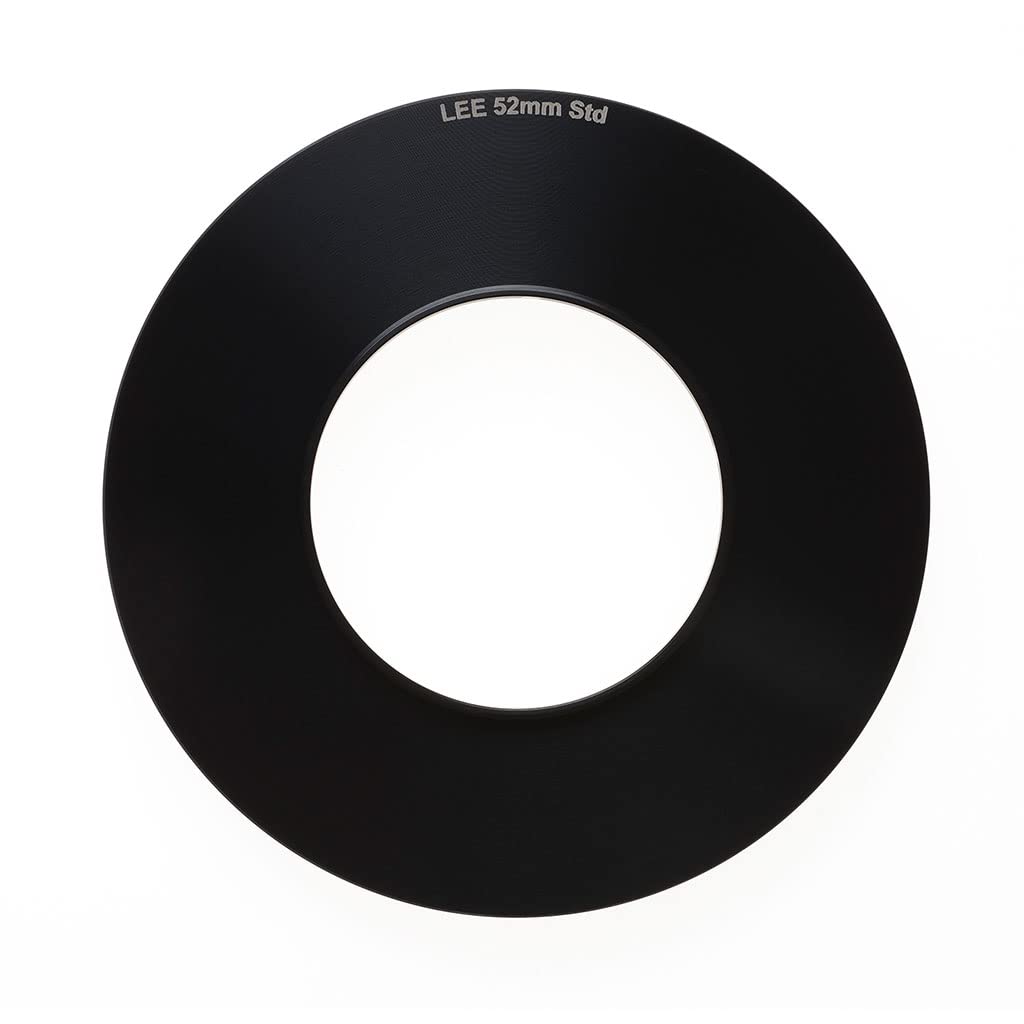 Lee Filters Lee100 Fhcaar52 Standard Adapter Ring 52Mm Diameter Black Camera Accessory