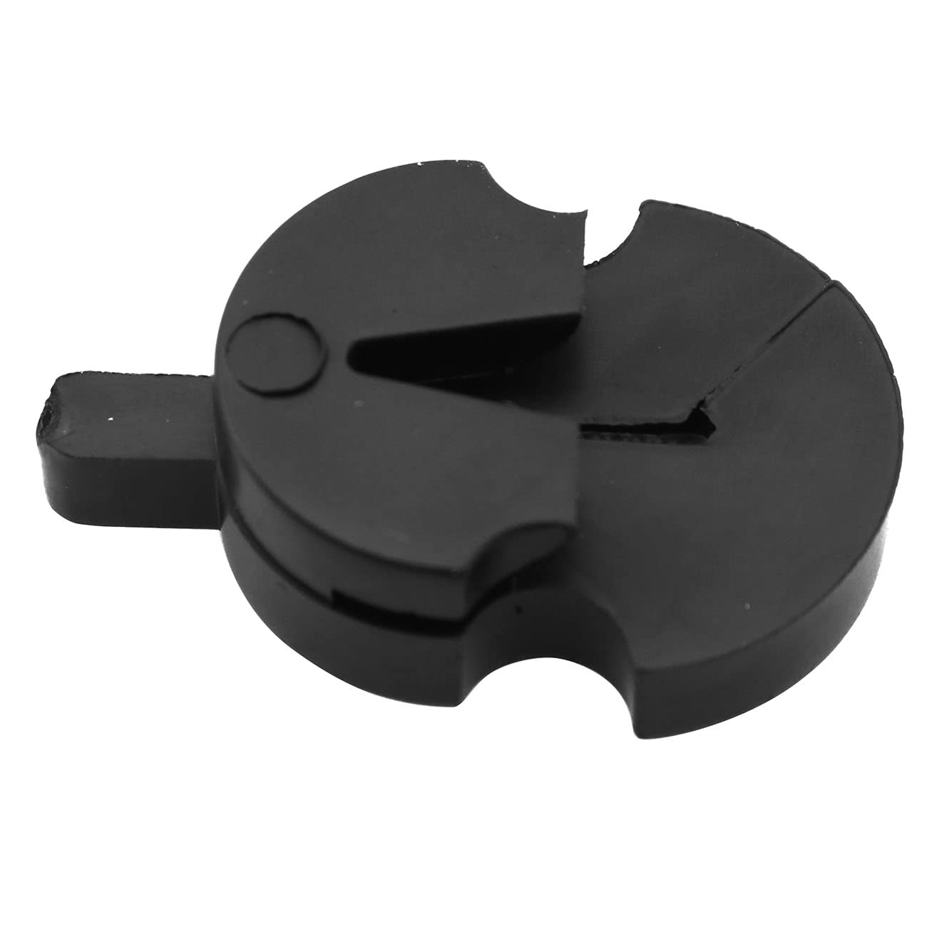 Tourte Style Rubber Mute Lq Industrial 3Pcs Tourte Style Black Rubber Mute For All Violins Small Violas Ultra Practice Silencer