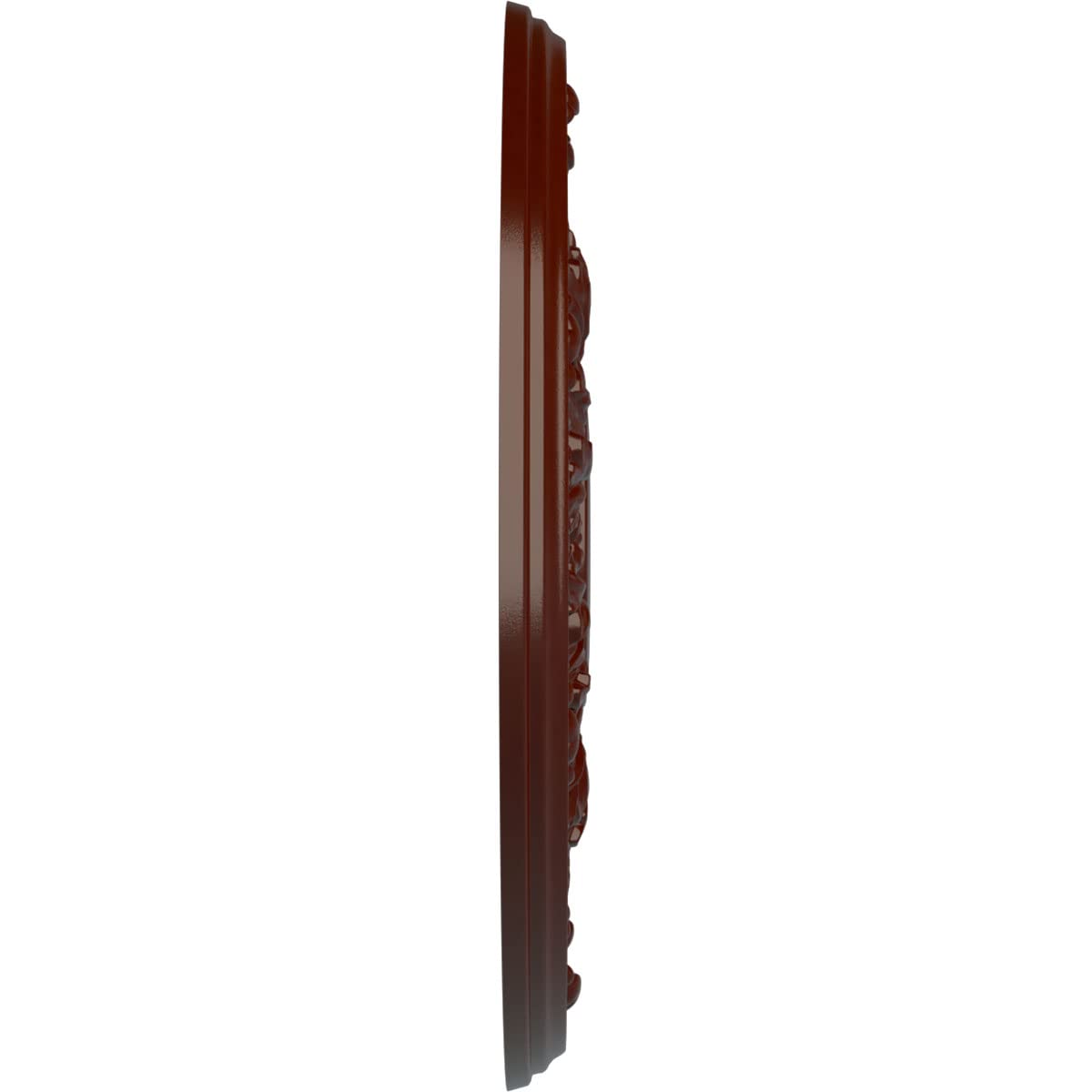 Ekena Millwork Cm16Apbmf Apollo Ceiling Medallion, 16 1/2''Od X 3 5/8''Id X 1 1/8''P, Brushed Mahogany