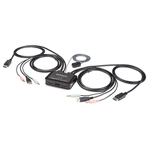2 Port DisplayPort KVM Switch