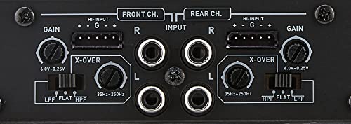 Soundstream Pn4.1000D 1000W 4 Channel Picasso Nano Series Class D Amplifier, Gray