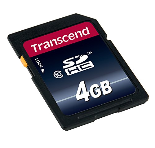 Transcend 4GB Class 10 SDHC Card (TS4GSDHC10)