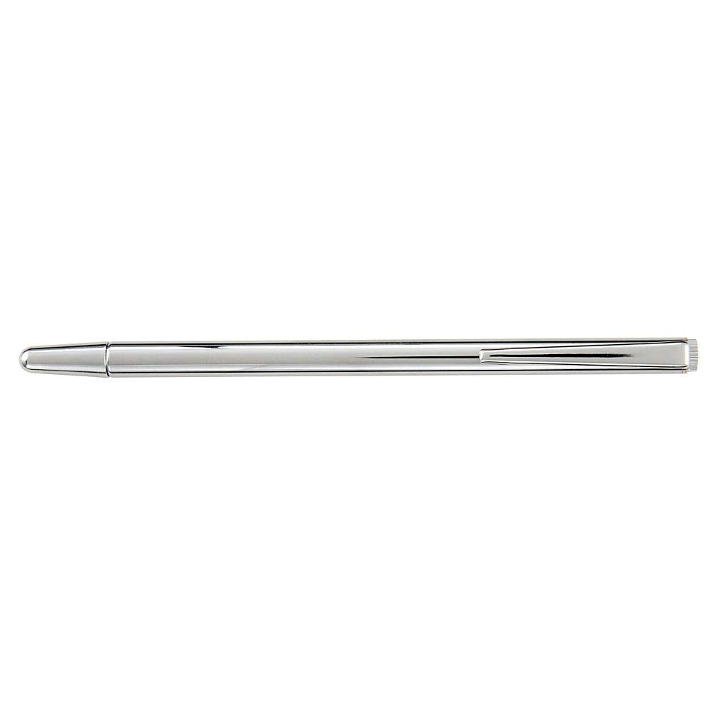 Apollo 18001 Slimline Pen Size Pointer W/Clip, Extends To 24 1/2 Inch, Silver, 1/Ea