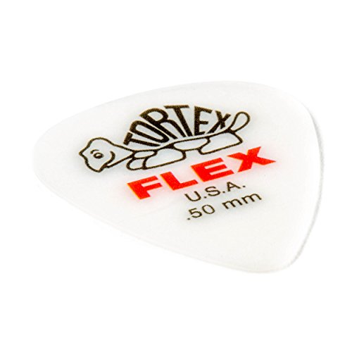 Dunlop Dunlop Tortex Flex Standard .50Mm Red Guitar Pick 12 Pack