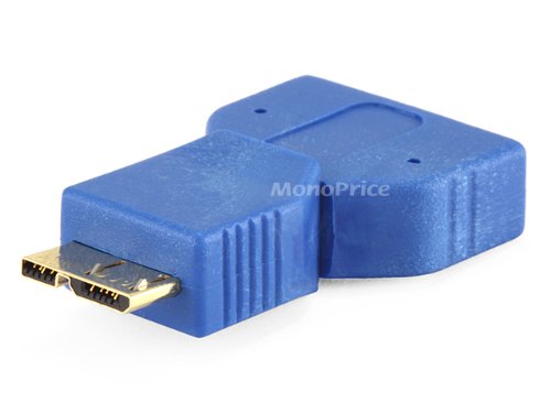 Monoprice Gold Plated Usb 3.0 Micro B Male To Box Header 20Pin Male Adapter (1)