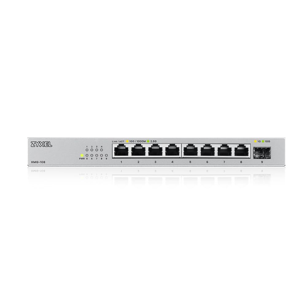 8 Port 2.5Gbe Switch